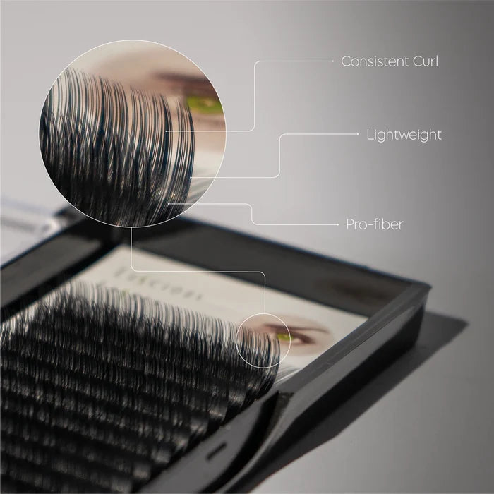 C-Curl Lashes 0.10mm Black 14mm