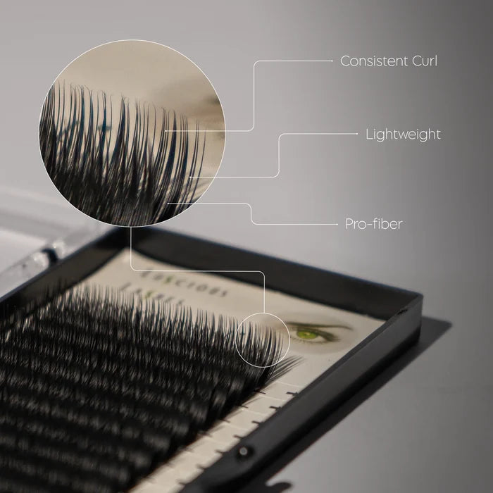 C-Curl Lashes 0.20mm Black 12mm