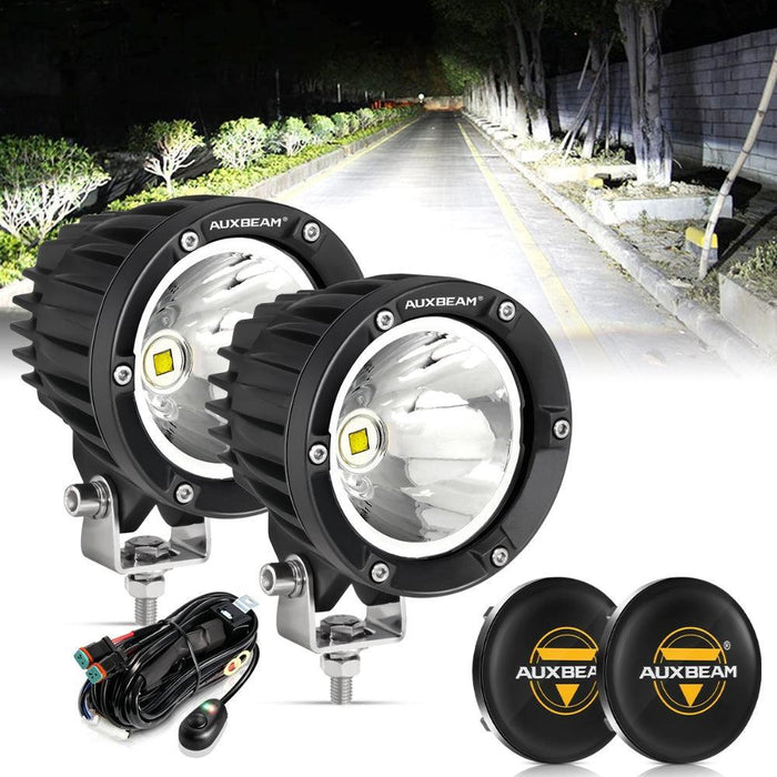 2Pcs Pod Lights / Black Covers
