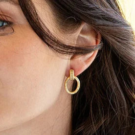 Capucine De Wulf Regal Link Earrings