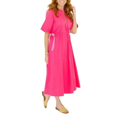Caryn Lawn Ali Dress - Pink