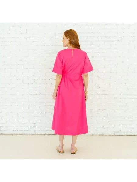 Caryn Lawn Ali Dress - Pink