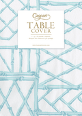 Caspari Bamboo Tablecover -Robin's Egg
