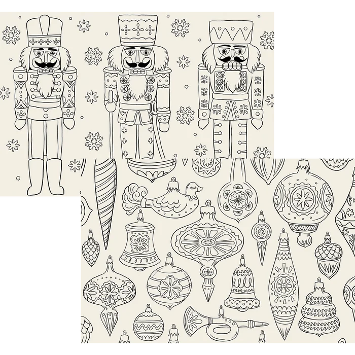 Christmas Coloring Placemat