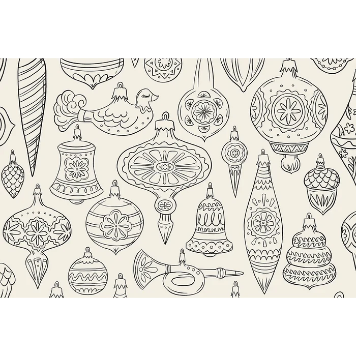 Christmas Coloring Placemat
