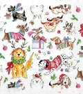Christmas Dogs Cocktail Napkins