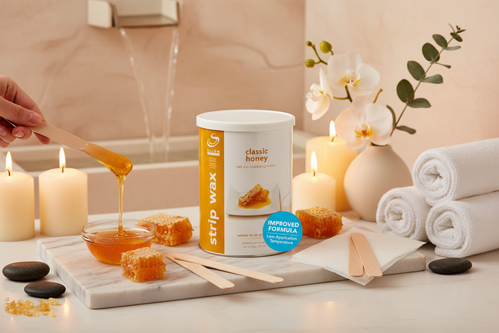 Classic Honey Strip Wax 800g Luxury Spa