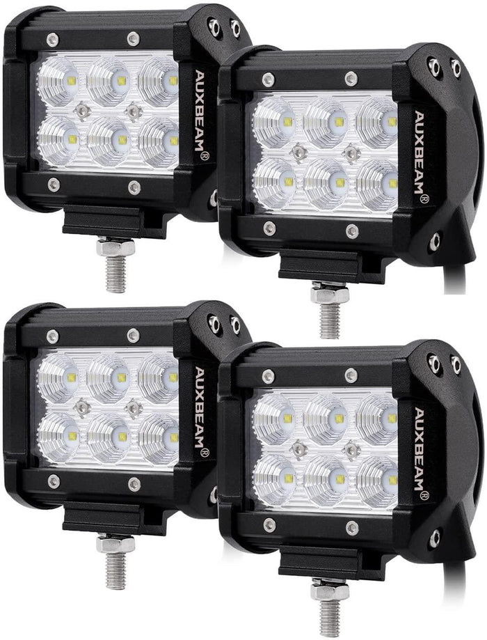 4"-18W / 4pcs/set / Flood Beam