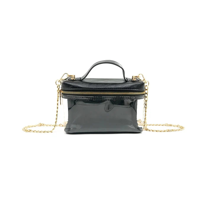 Clear Bag - Red or Black