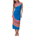 Cleobella Carrie Midi Dress - Watercolor Stripe