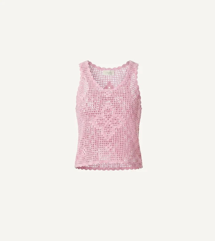 Cleobella Coraline Top - Prism Pink