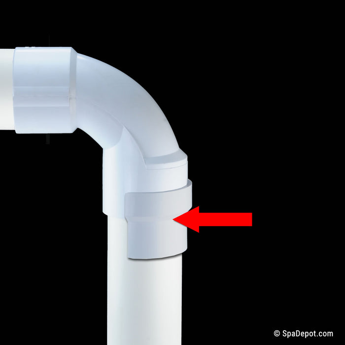Clip-on Pipe Leak Seal 2.0"