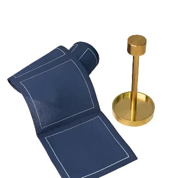 Cocktail Napkin Stand - Gold