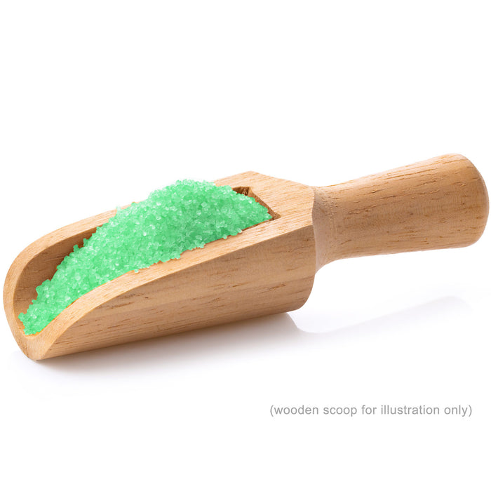 scoop of aromatherapy crystals