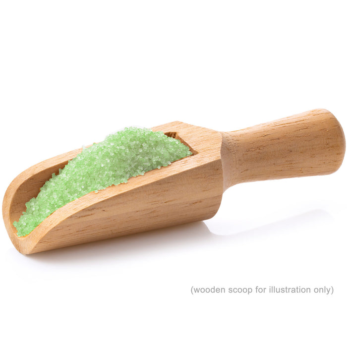 scoop of aromatherapy crystals