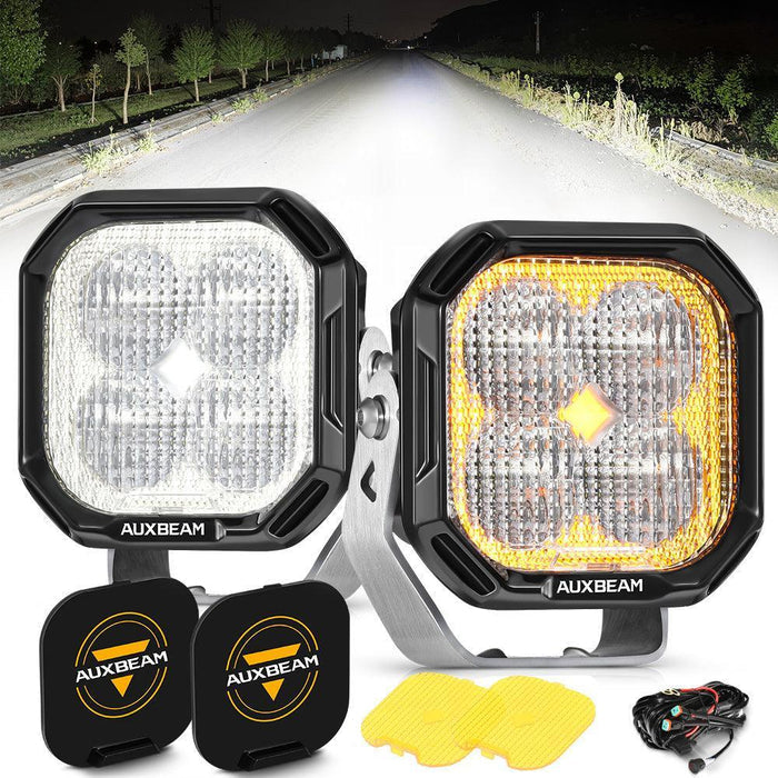 2Pcs Pod Light / With Black Covers