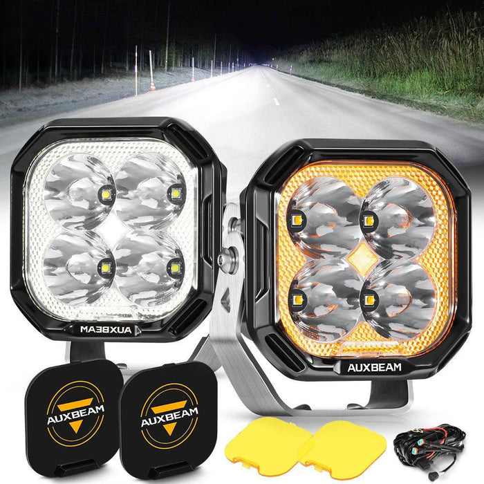 Spot / 2Pcs Pod Light / With Black Covers