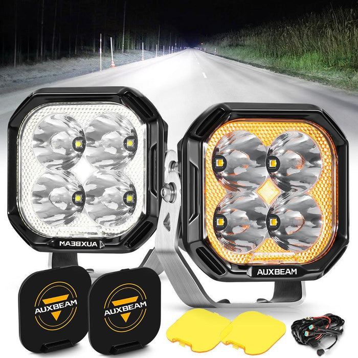2Pcs Pod Light / With Black Covers