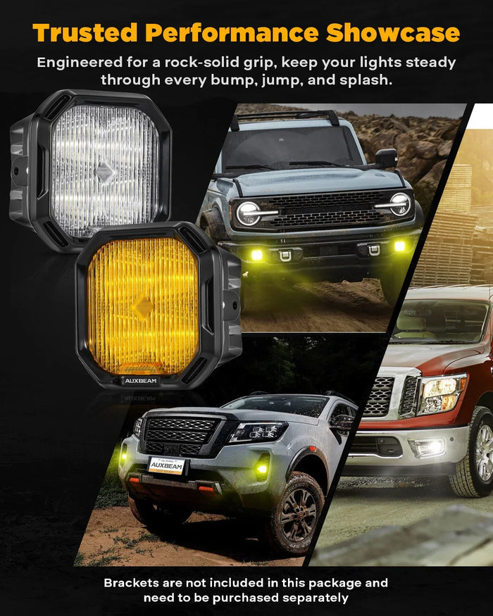 Color Play Series 3 Inch LED Fog Light Kit For Lexus