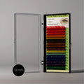 Colour Lashes B-Curl 0.20mm Rainbow 13mm