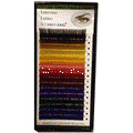 Colour Lashes C-Curl 0.07mm Rainbow 09mm