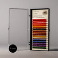 Colour Lashes C-Curl 0.15mm Rainbow 09mm