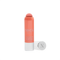 The Coral Cream Blush Stick from Nikol Beauty is ideal for mature routines. This creamy bronzer has a rounded tip and upright design, with a silver cap beside it. The sleek tube elegantly features the product name and weight details.