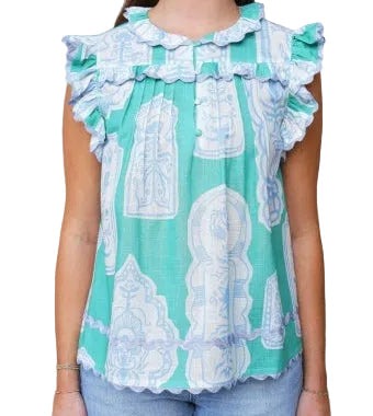 Crosby by Mollie Burch Maybel Top - Painted Passages