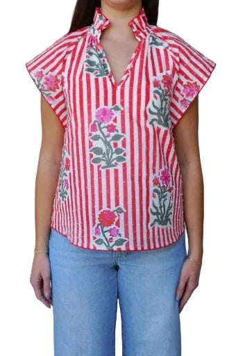 Crosby by Mollie Burch Wilkes Top - Garden Parasol