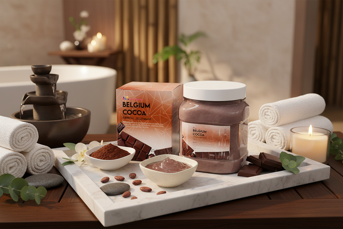 Crystal Jelly Mask Belgium Cocoa Luxury Spa