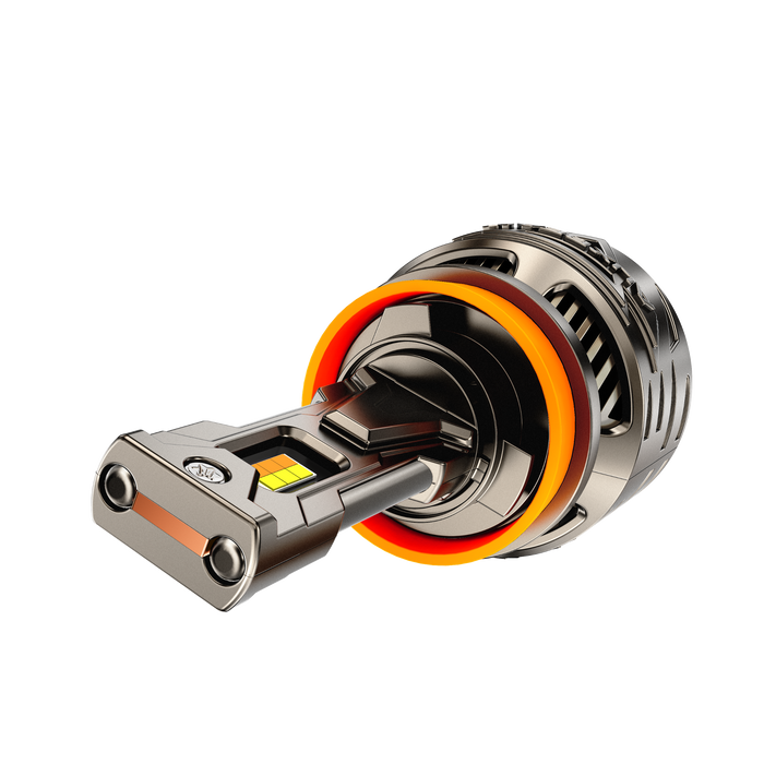 🆕CT60 Series Bi-Color Smart 25000LM 120W LED Headlight Bulbs – App Control via Bluetooth & Dual-Color Switchback  – Cost-Effective Choice