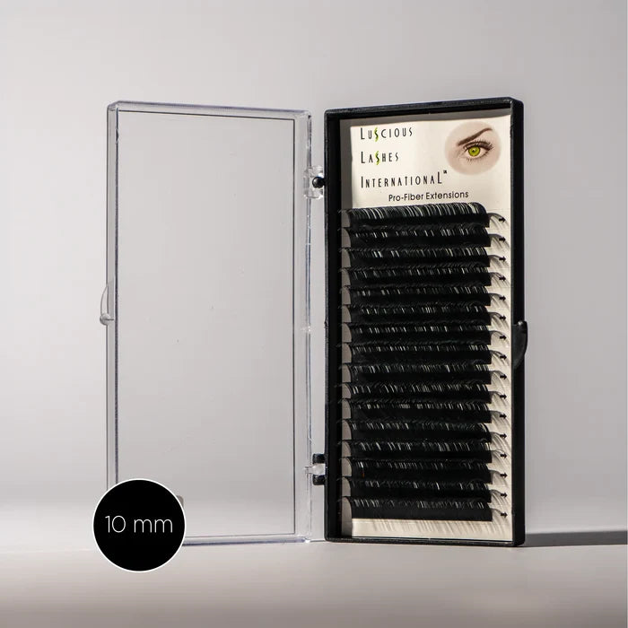 D-Curl Ellipse Lashes 0.15 Black 10mm