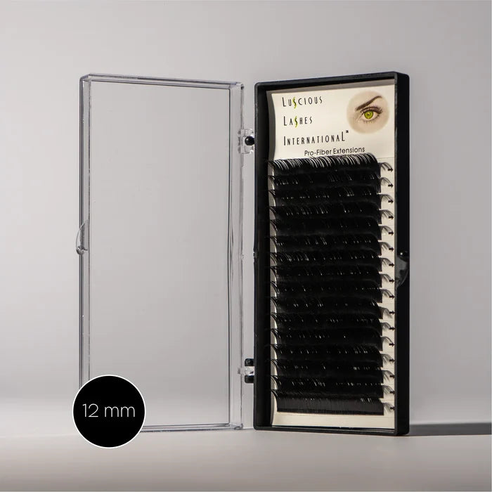 D-Curl Ellipse Lashes 0.20 Black 12mm