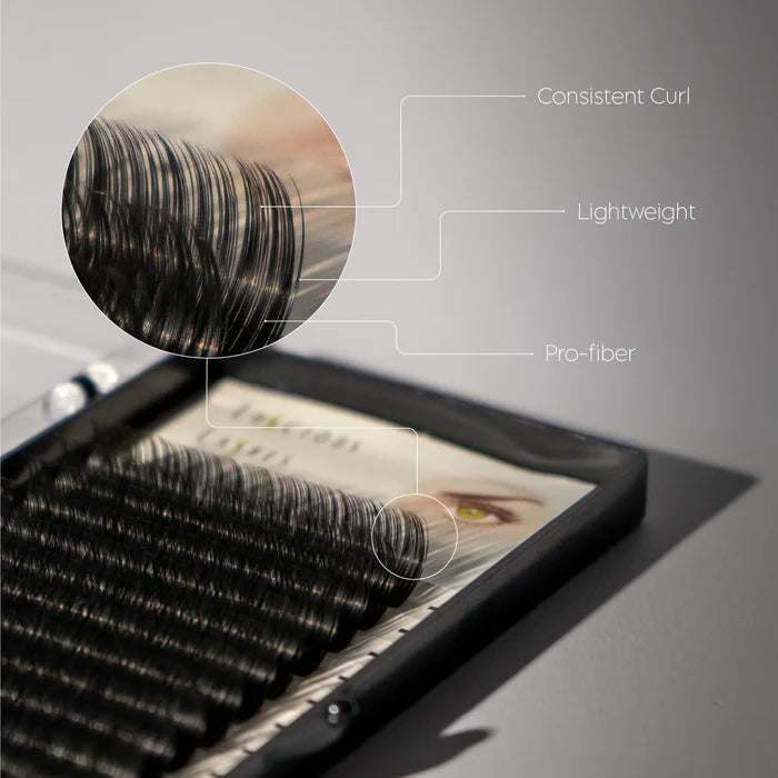 D-Curl Lashes 0.07 Black 10mm