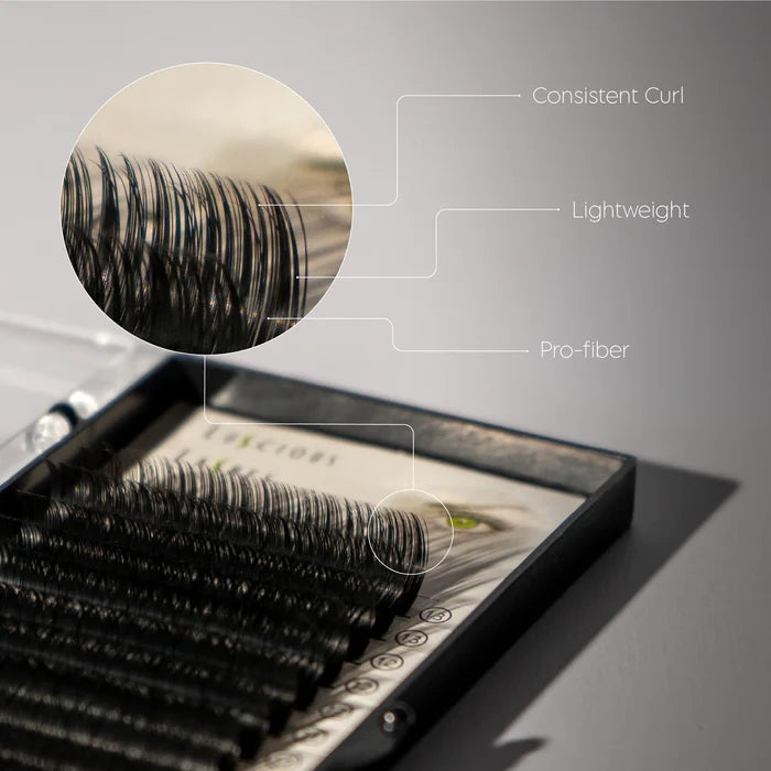 D-Curl Lashes 0.07 Black 7-13mm