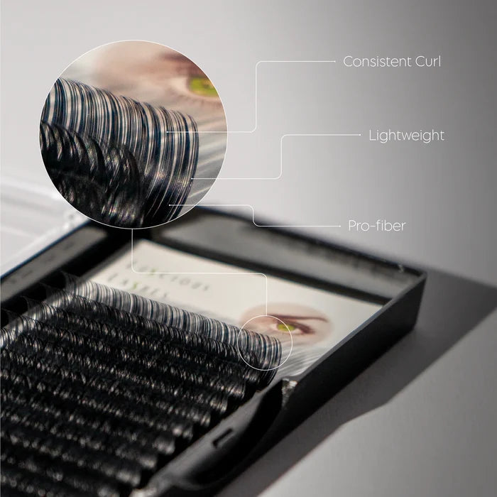 D-Curl Lashes 0.10 Black 09mm