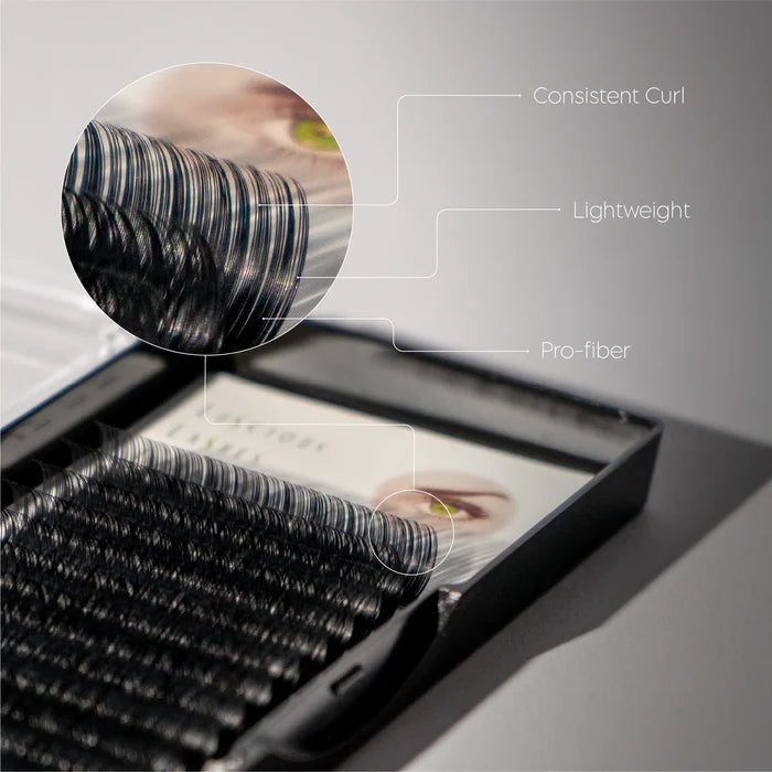 D-Curl Lashes 0.10 Black 14mm
