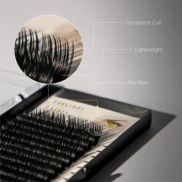 D-Curl Lashes 0.15 Black 14mm
