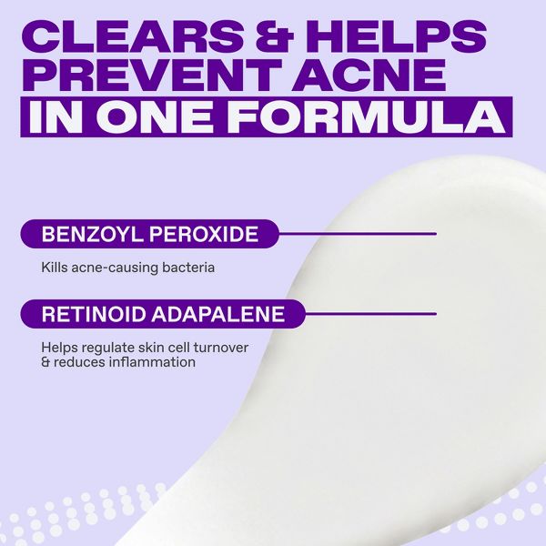 Differin Epiduo Acne Gel Adapalene & Benzoyl Peroxide Acne Treatment - 15g/0.5oz