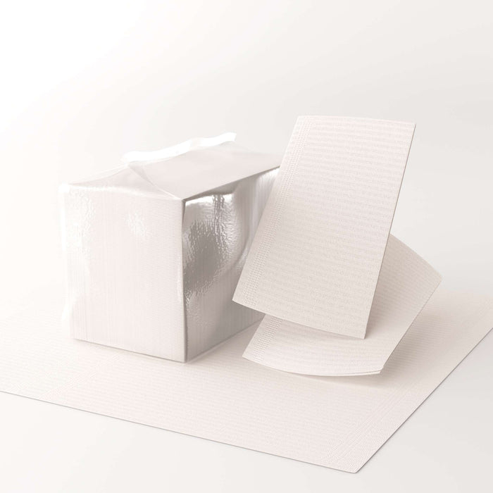 Disposable Lint Free Table Mat - 125pcs White - Maskscara