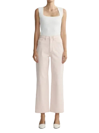 DL1961 Karmine Refined Wide Leg: High Rise 28" - Ballet