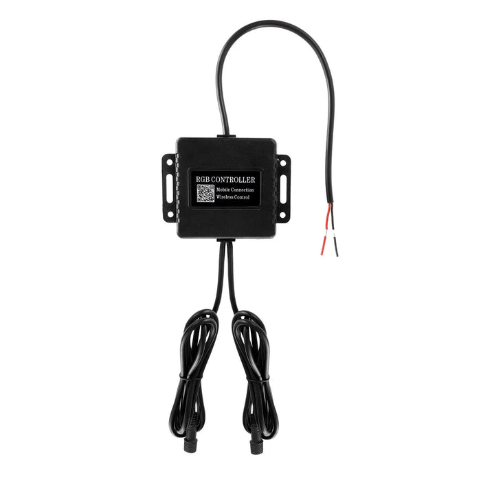 Dome Light UTV Interior Light Universal Roll Bar Cage Mount + RGBW LED Rock Light with Bluetooth Control for Polaris, Can-Am, UTV, ATV, Off-road Vehicle