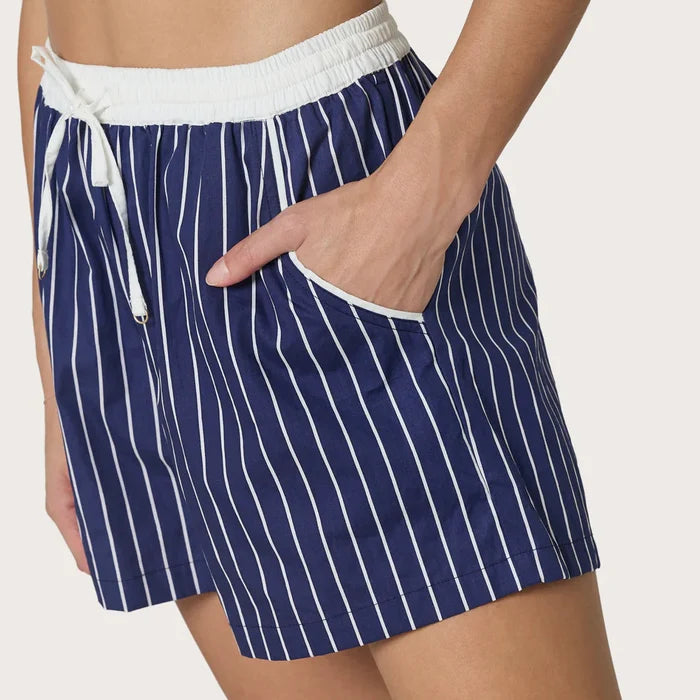 Donovan Short - Indigo Stripe