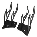 Dual A-Pillar Pods Light Windshield Mount Brackets for Jeep Wrangler 2007-2015