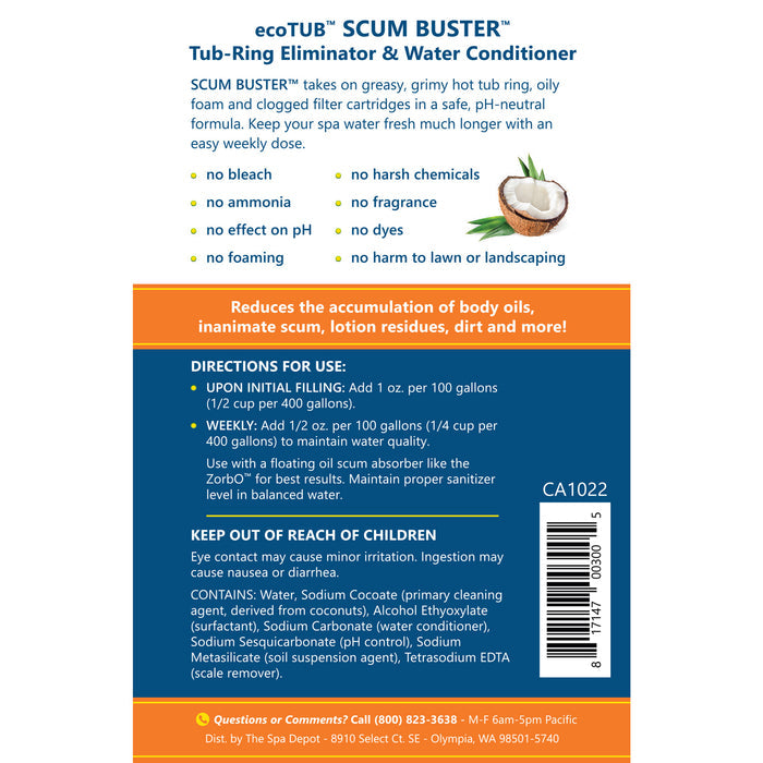 eco-TUB Scum Buster 32oz.