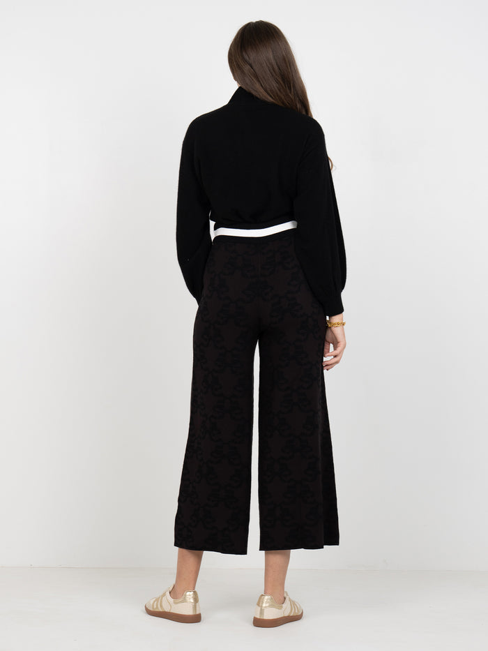 Emily McCarthy Teddy Crop Trouser - Bow