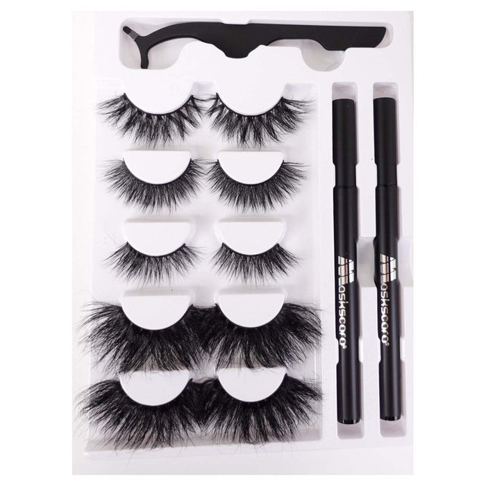 Fancy Fabulous - 002 (Purple Eyelash Kit Box) - Maskscara