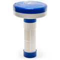 Floating Bromine Tablet Dispenser-Feeder white/blue