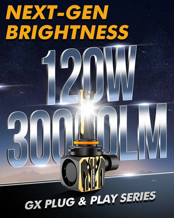 For 2000-2002 Chevrolet Silverado 1500 9005 9006 LED Headlight Bulbs Bundle