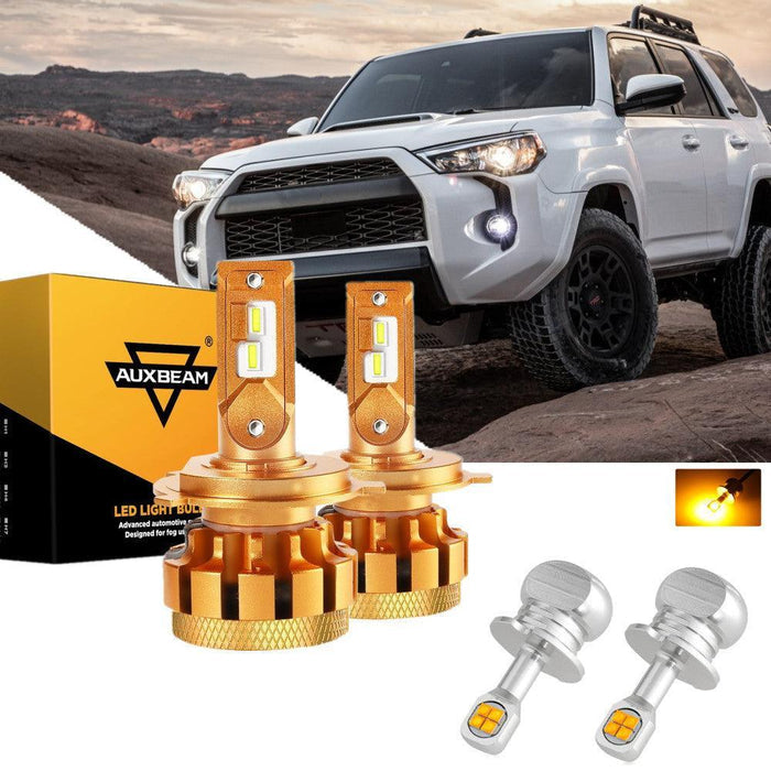 For 2000-2002 Toyota 4Runner F-16 Plus Series Built-in Canbus Automotive Grade 14000LM LED Light Bulbs High Low Beam Bundle